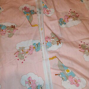 Care Bears fabric piece